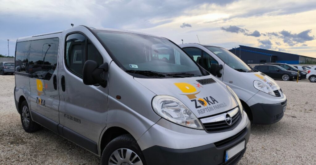 Zoka reptéri parkoló, Vecsés.