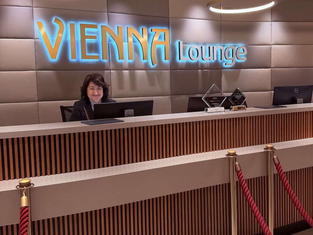 Vienna Lounge a bécsi repülőtéren – Platinum bankkártyás belépés