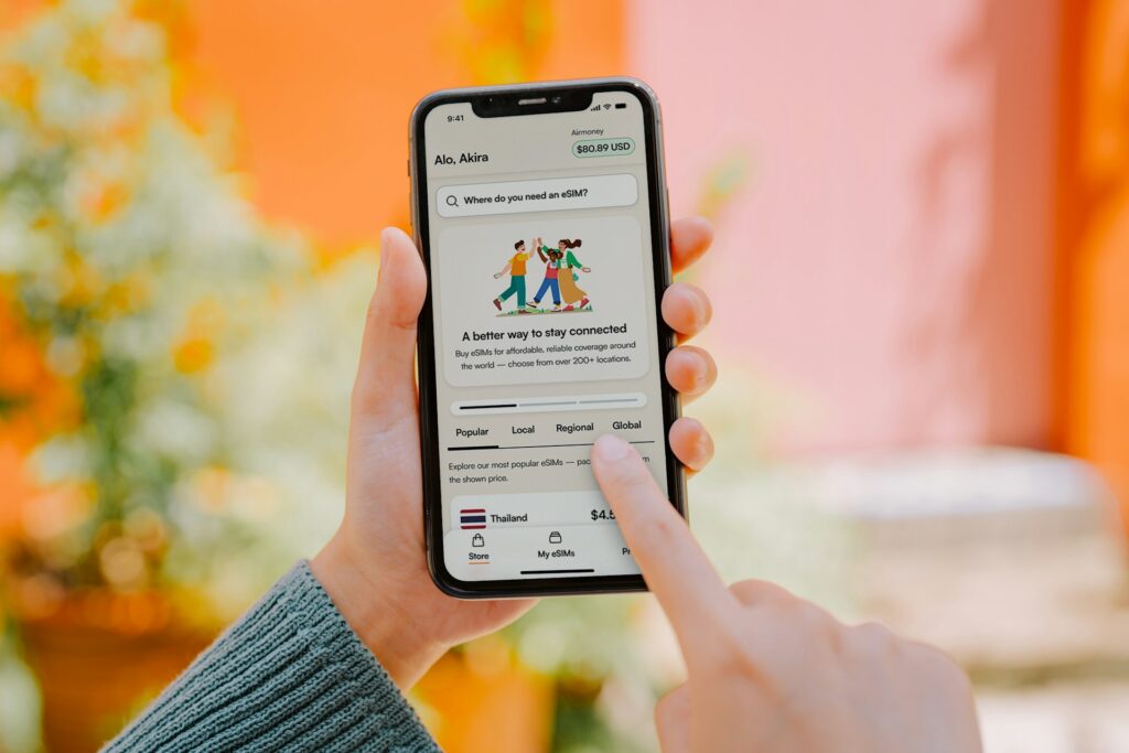 Airalo eSIM mobilinternet külföldi utazáshoz